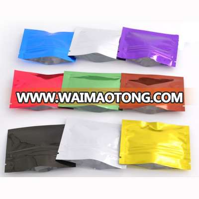 Mylar bag foil zipper spice wholesale packaging bag